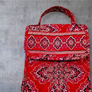 Vera Bradley Frankly Scarlet Lunch Bag Retired Design